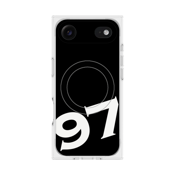 Premium Square Case with MagSafe［ No.97 - Black ］