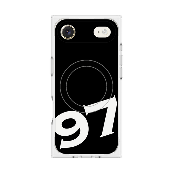 Premium Square Case with MagSafe［ No.97 - Black ］