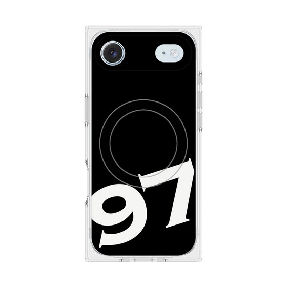 Premium Square Case with MagSafe［ No.97 - Black ］