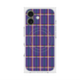 Premium Square Case with MagSafe［ Tartan Check - Purple ］