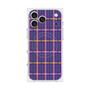 Premium Square Case with MagSafe［ Tartan Check - Purple ］