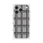 Premium Square Case with MagSafe［ Tartan Check - Gray ］
