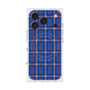 Premium Square Case with MagSafe［ Tartan Check - Blue ］