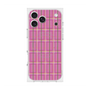 Premium Square Case with MagSafe［ Tartan Check - Pink ］