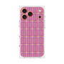 Premium Square Case with MagSafe［ Tartan Check - Pink ］