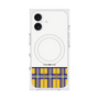 Premium Square Case with MagSafe［ CASEPLAY Tartan Check - Yellow ］