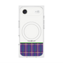 Premium Square Case with MagSafe［ CASEPLAY Tartan Check - Purple ］