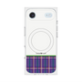 Premium Square Case with MagSafe［ CASEPLAY Tartan Check - Purple ］