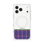 Premium Square Case with MagSafe［ CASEPLAY Tartan Check - Purple ］