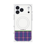 Premium Square Case with MagSafe［ CASEPLAY Tartan Check - Purple ］