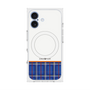 Premium Square Case with MagSafe［ CASEPLAY Tartan Check - Blue ］