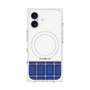 Premium Square Case with MagSafe［ CASEPLAY Tartan Check - Blue ］