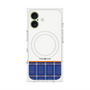Premium Square Case with MagSafe［ CASEPLAY Tartan Check - Blue ］
