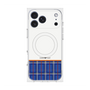 Premium Square Case with MagSafe［ CASEPLAY Tartan Check - Blue ］