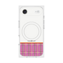 Premium Square Case with MagSafe［ CASEPLAY Tartan Check - Pink ］