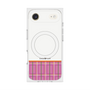 Premium Square Case with MagSafe［ CASEPLAY Tartan Check - Pink ］