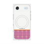 Premium Square Case with MagSafe［ CASEPLAY Tartan Check - Pink ］