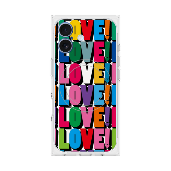 Premium Square Case with MagSafe［ LOVE!LOVE!LOVE! ］