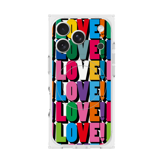 Premium Square Case with MagSafe［ LOVE!LOVE!LOVE! ］