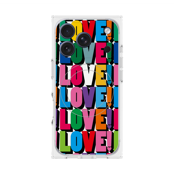 Premium Square Case with MagSafe［ LOVE!LOVE!LOVE! ］