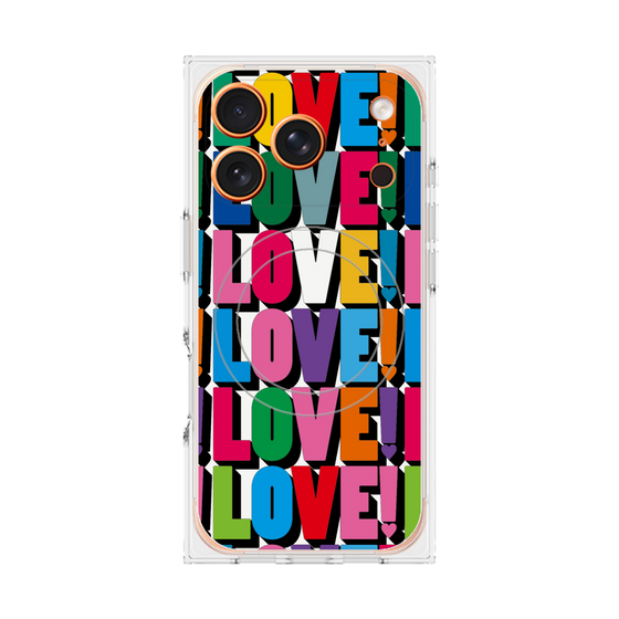 Premium Square Case with MagSafe［ LOVE!LOVE!LOVE! ］