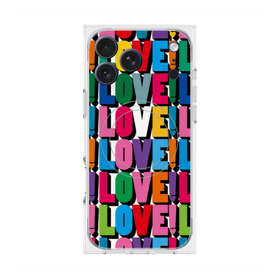 Premium Square Case with MagSafe［ LOVE!LOVE!LOVE! ］