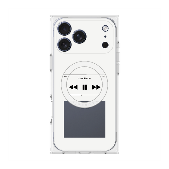 Premium Square Case with MagSafe［ Music Player ］