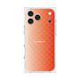 Premium Square Case with MagSafe［ CASEPLAY Check - Orange ］