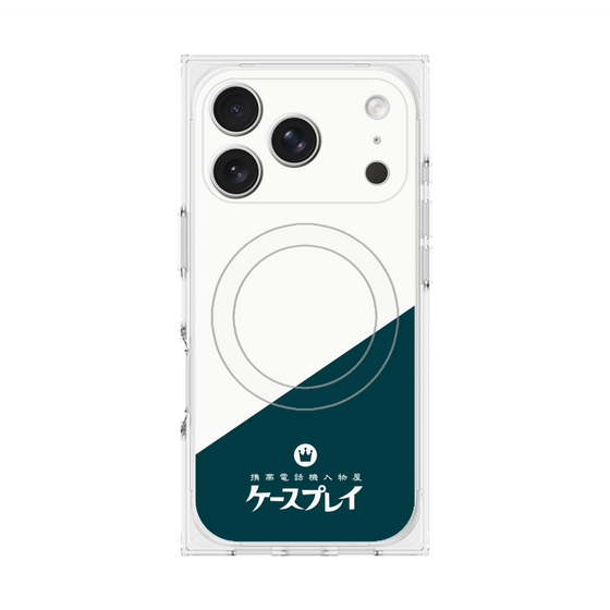 Premium Square Case with MagSafe［ CASEPLAY Retro - Green ］