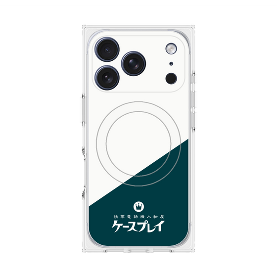 Premium Square Case with MagSafe［ CASEPLAY Retro - Green ］