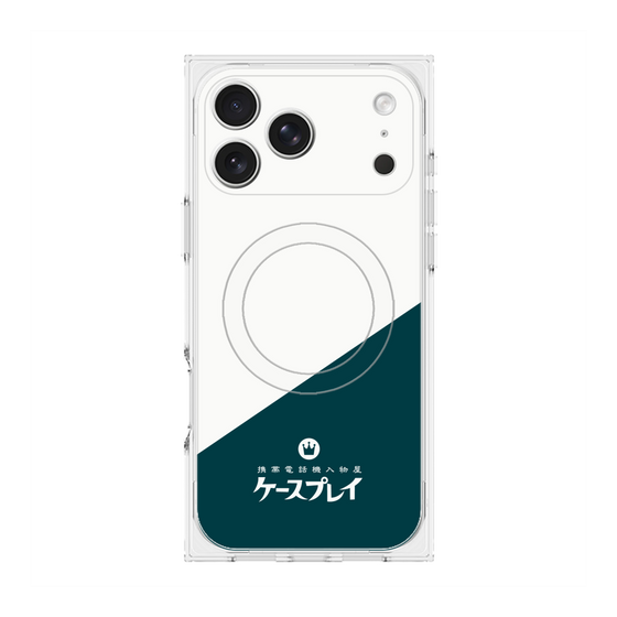 Premium Square Case with MagSafe［ CASEPLAY Retro - Green ］