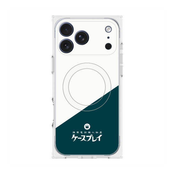 Premium Square Case with MagSafe［ CASEPLAY Retro - Green ］