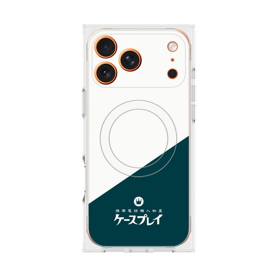 Premium Square Case with MagSafe［ CASEPLAY Retro - Green ］