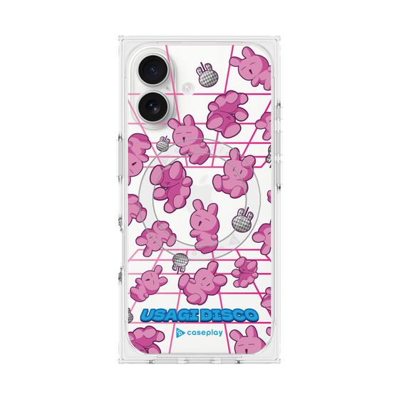 Premium Square Case with MagSafe［ Original - Rabbit Disco ］