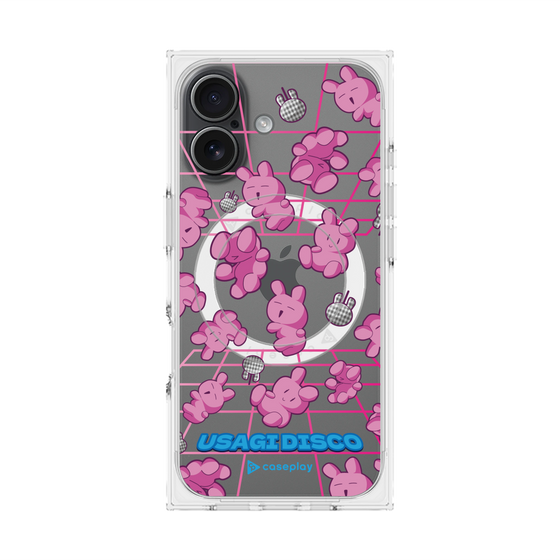 Premium Square Case with MagSafe［ Original - Rabbit Disco ］