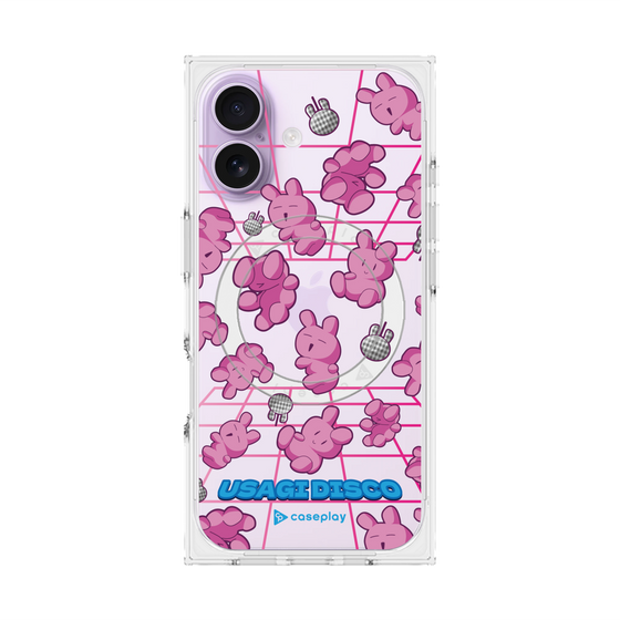 Premium Square Case with MagSafe［ Original - Rabbit Disco ］