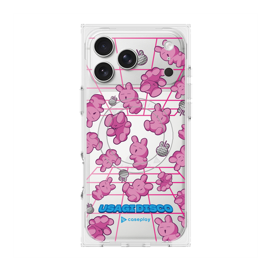 Premium Square Case with MagSafe［ Original - Rabbit Disco ］