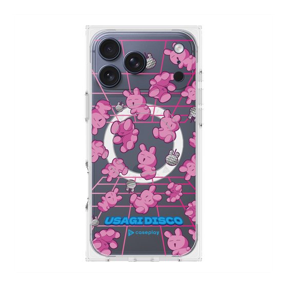 Premium Square Case with MagSafe［ Original - Rabbit Disco ］