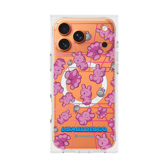 Premium Square Case with MagSafe［ Original - Rabbit Disco ］