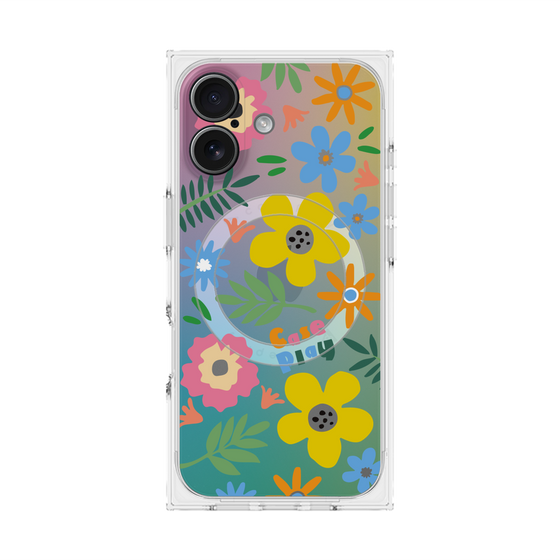 Premium Square Case with MagSafe［ Original - Blossom ］