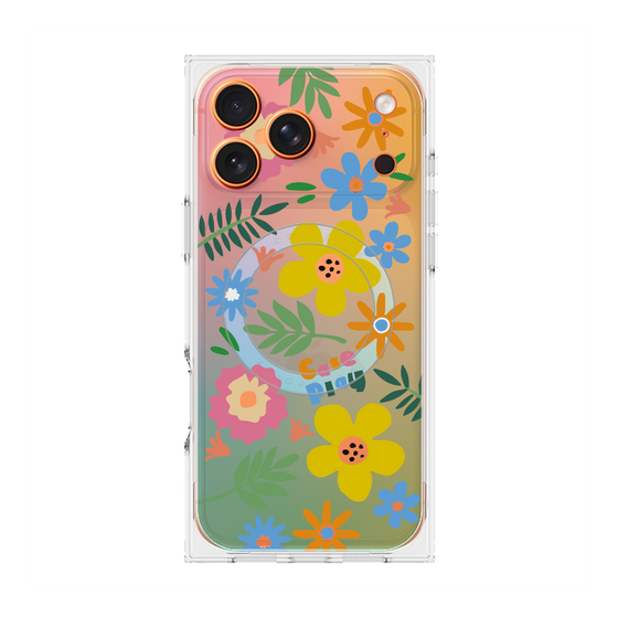 Premium Square Case with MagSafe［ Original - Blossom ］