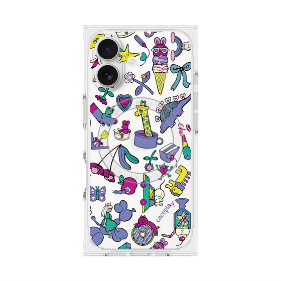 Premium Square Case with MagSafe［ Original - Mystery Toy Box ］