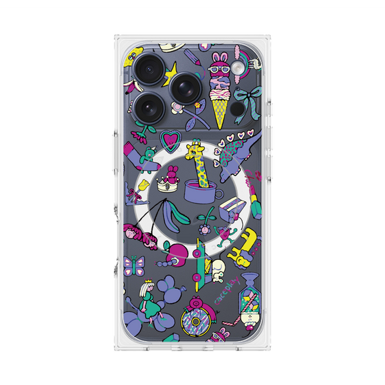 Premium Square Case with MagSafe［ Original - Mystery Toy Box ］