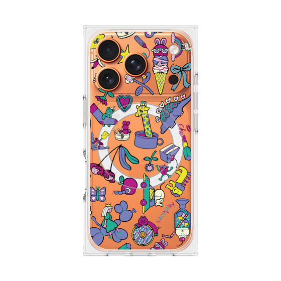 Premium Square Case with MagSafe［ Original - Mystery Toy Box ］