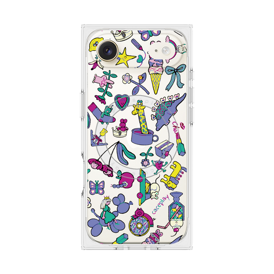 Premium Square Case with MagSafe［ Original - Mystery Toy Box ］