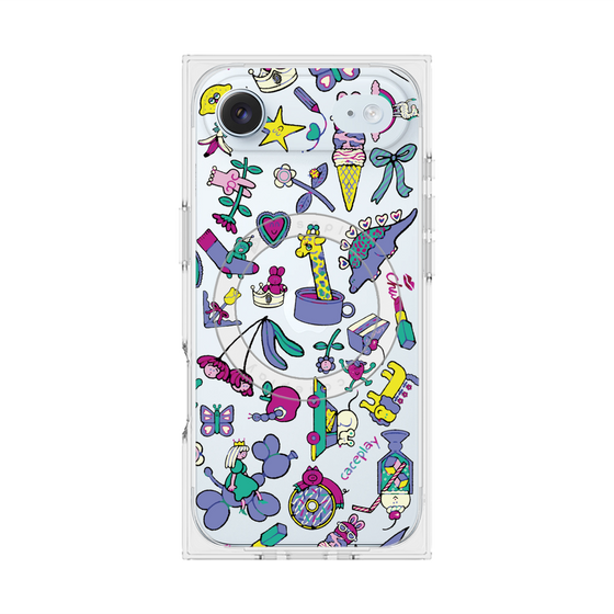 Premium Square Case with MagSafe［ Original - Mystery Toy Box ］