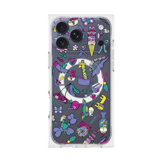 Premium Square Case with MagSafe［ Original - Mystery Toy Box ］