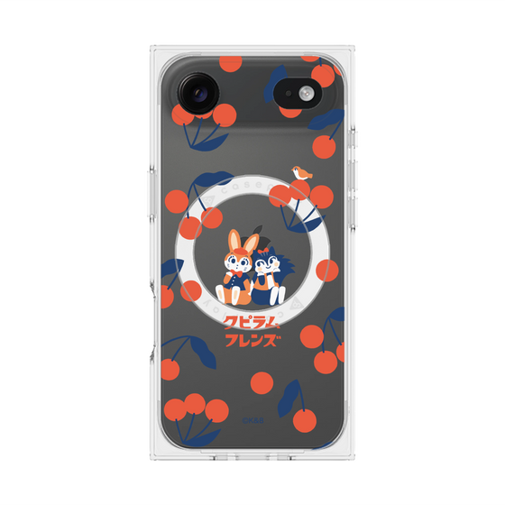 Premium Square Case with MagSafe［ Kuppyramu Friends - Cherry ］