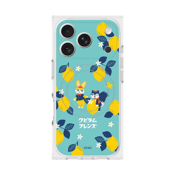Premium Square Case with MagSafe［ Kuppyramu Friends - Lemon ］