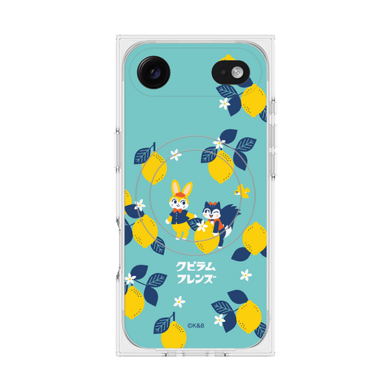 Premium Square Case with MagSafe［ Kuppyramu Friends - Lemon ］